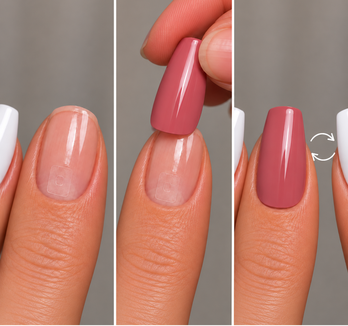 Soft Ivory & Blush Pink - 2 Looks. 1 System.