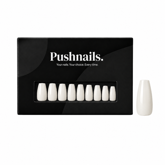 Pushnails Soft Ivory